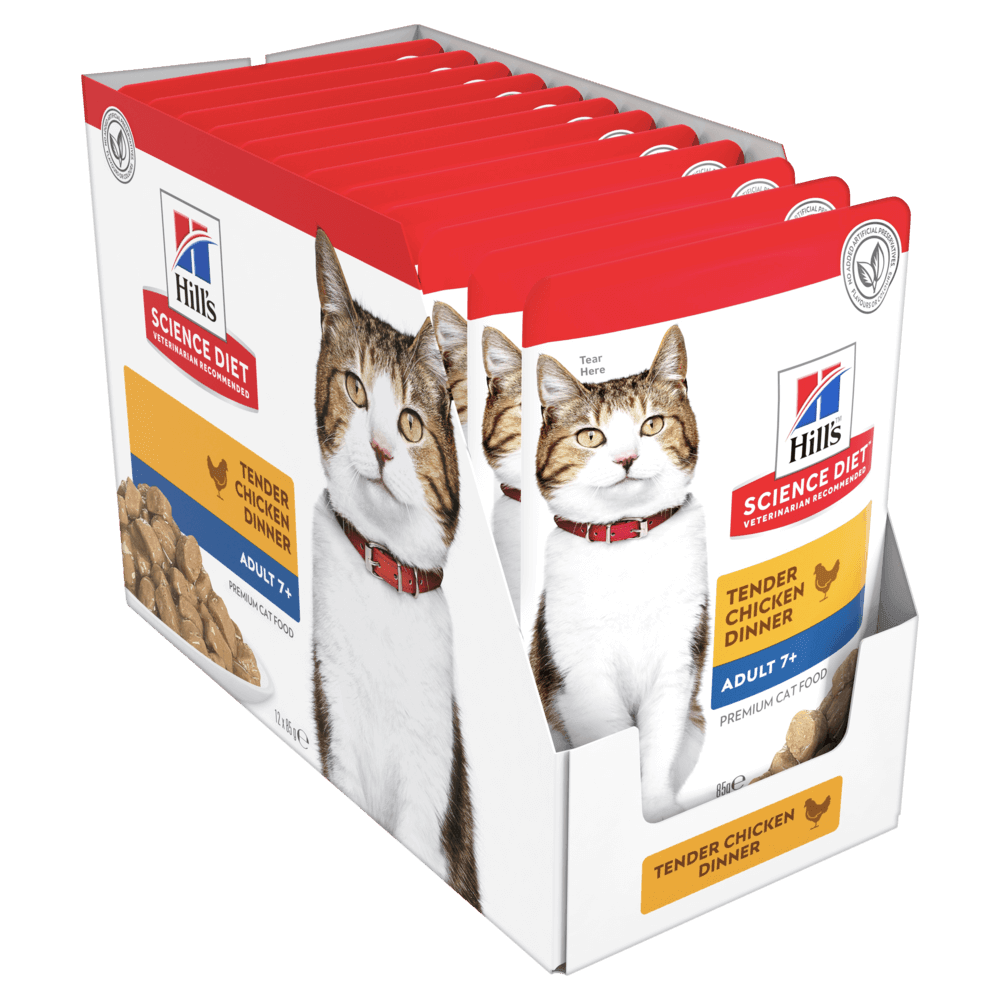 Hill's – Science Diet – Wet Food – Adult Cat - 12 x 85g Pouches