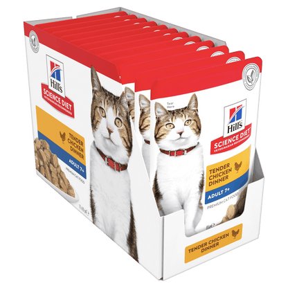 Hill's – Science Diet – Wet Food – Adult Cat - 12 x 85g Pouches