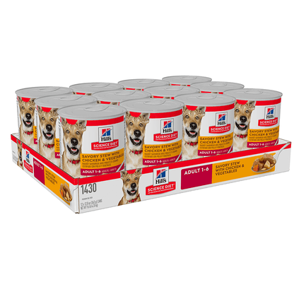 Hill's – Science Diet – Wet Food Tins – Adult Dog