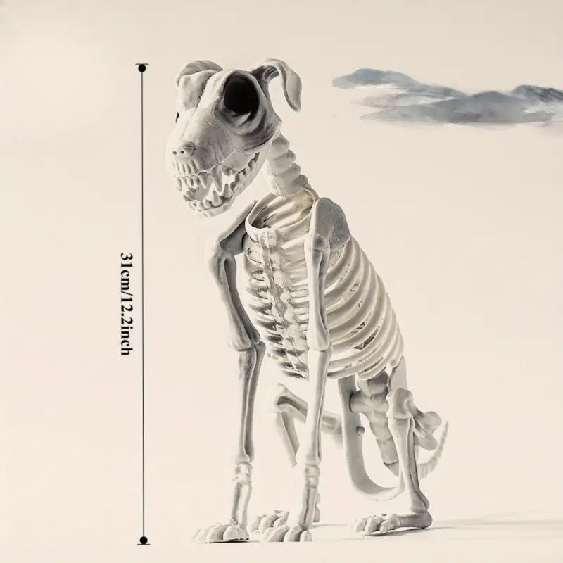 Halloween Dog Skeleton Decoration-1