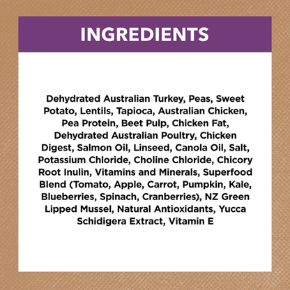 Mature Dog Food – Turkey – GRAIN FREE