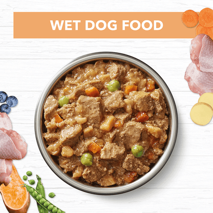 Ivory Coat Grain Free puppy wet food nutritional panel