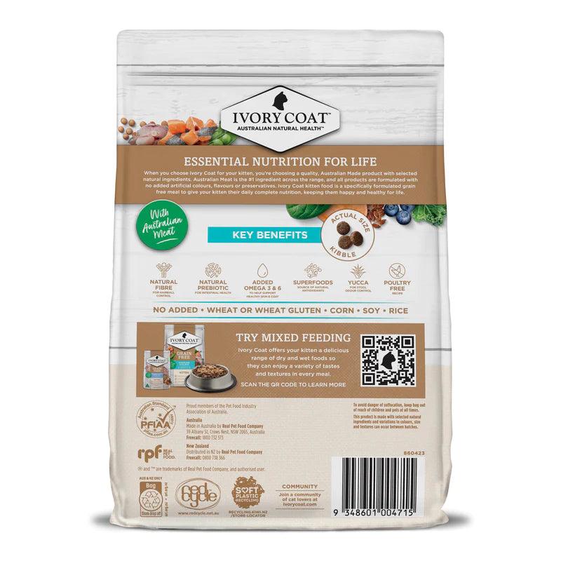 Ivory Coat – Kitten – GRAIN FREE – Ocean Fish & Salmon - 2kg
