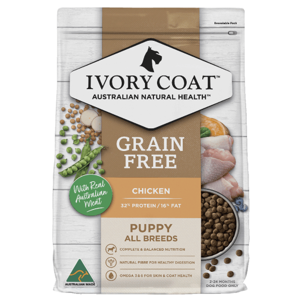 Ivory Coat – Puppy – GRAIN FREE – Chicken