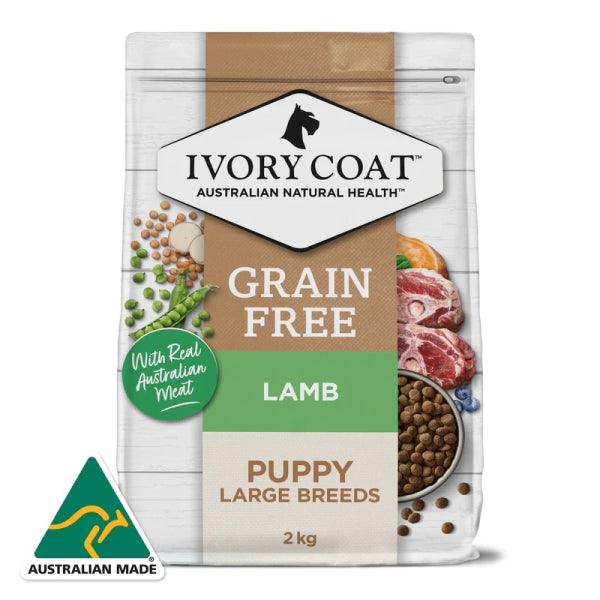 Ivory Coat – Puppy – GRAIN FREE – Large Breed – Lamb