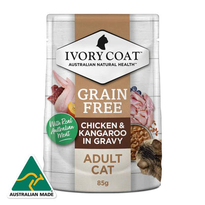 Ivory Coat – Wet Food – Adult Cat – GRAIN FREE - 12 x 85g