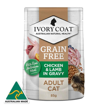 Ivory Coat – Wet Food – Adult Cat – GRAIN FREE - 12 x 85g