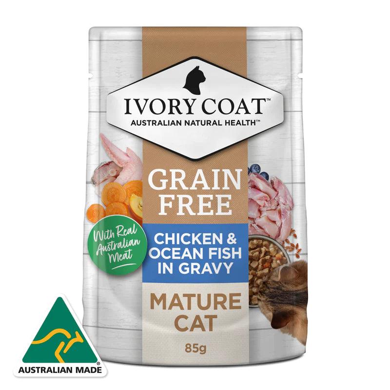 Ivory Coat – Wet Food – Adult Cat – GRAIN FREE - 12 x 85g