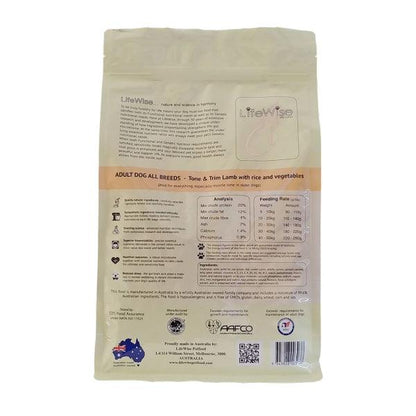 LifeWise – Adult Dog – Tone & Trim Lamb