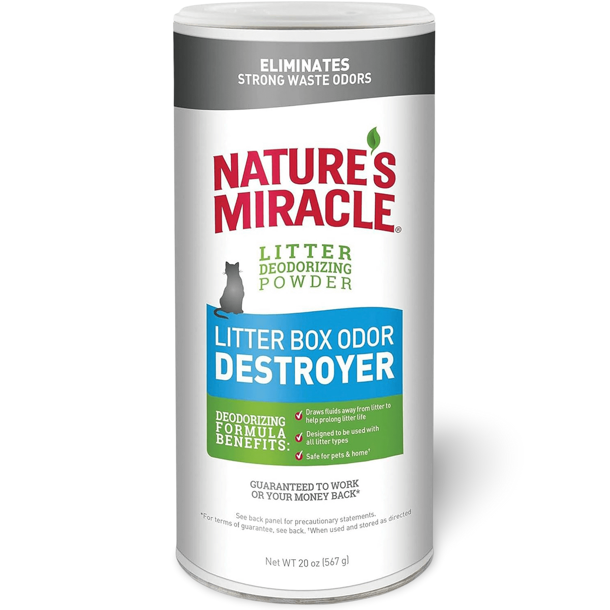 Nature's Miracle Litter Deodorizing Powder container