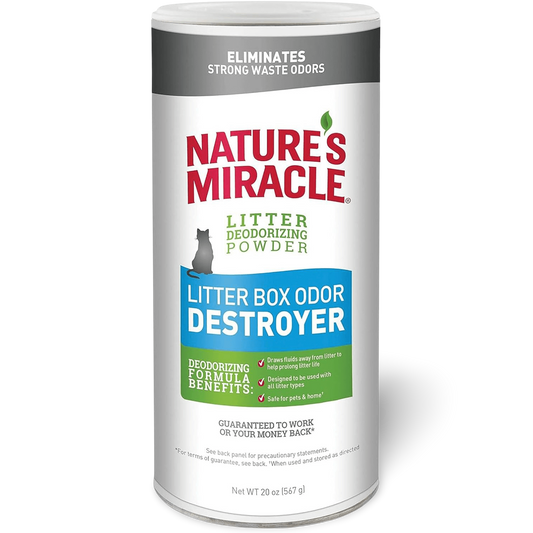 Nature's Miracle Litter Deodorizing Powder container