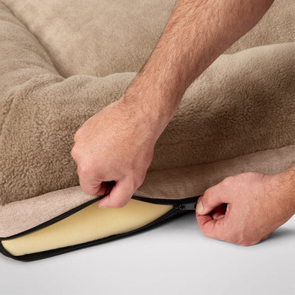 MiniJumbuk Ortho Sanctuary Dog Bed – Fawn Orthopaedic Support Bed
