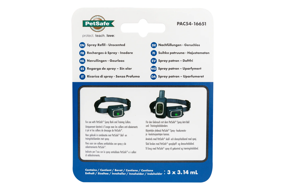 PetSafe Spray Refill Cartridges pack front