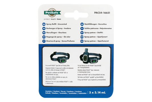 PetSafe Spray Refill Cartridges pack front