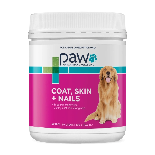 PAW Coat, Skin + Nails Multivitamin Chews