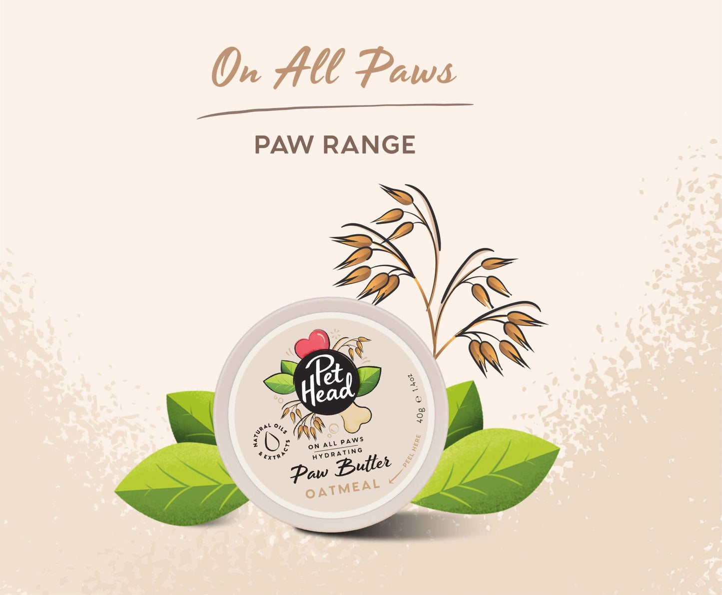 Dogs On All Paws - Oatmeal Paw Butter