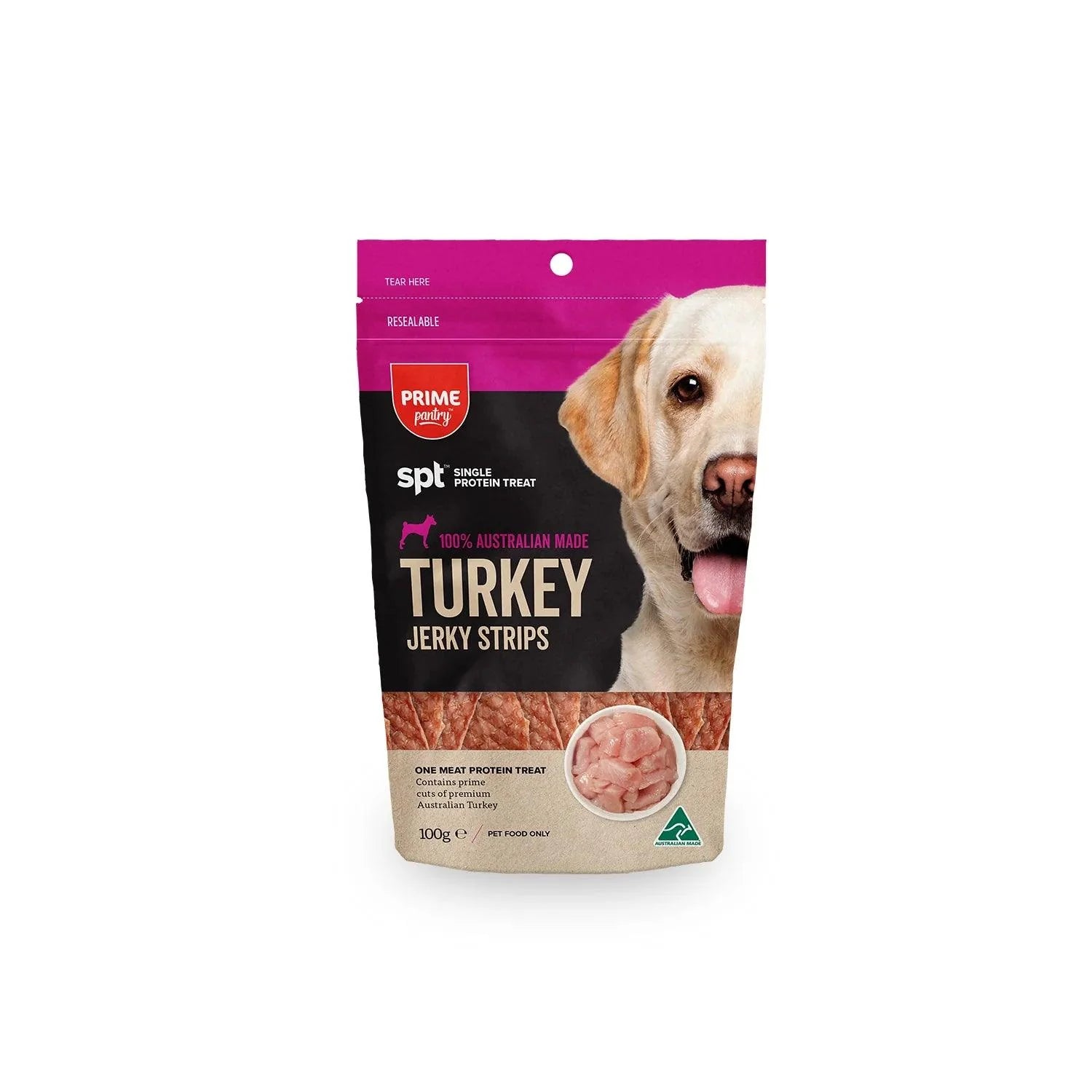 Prime Pantry – SPT Jerky Strips - Good Training Treats for Dogs