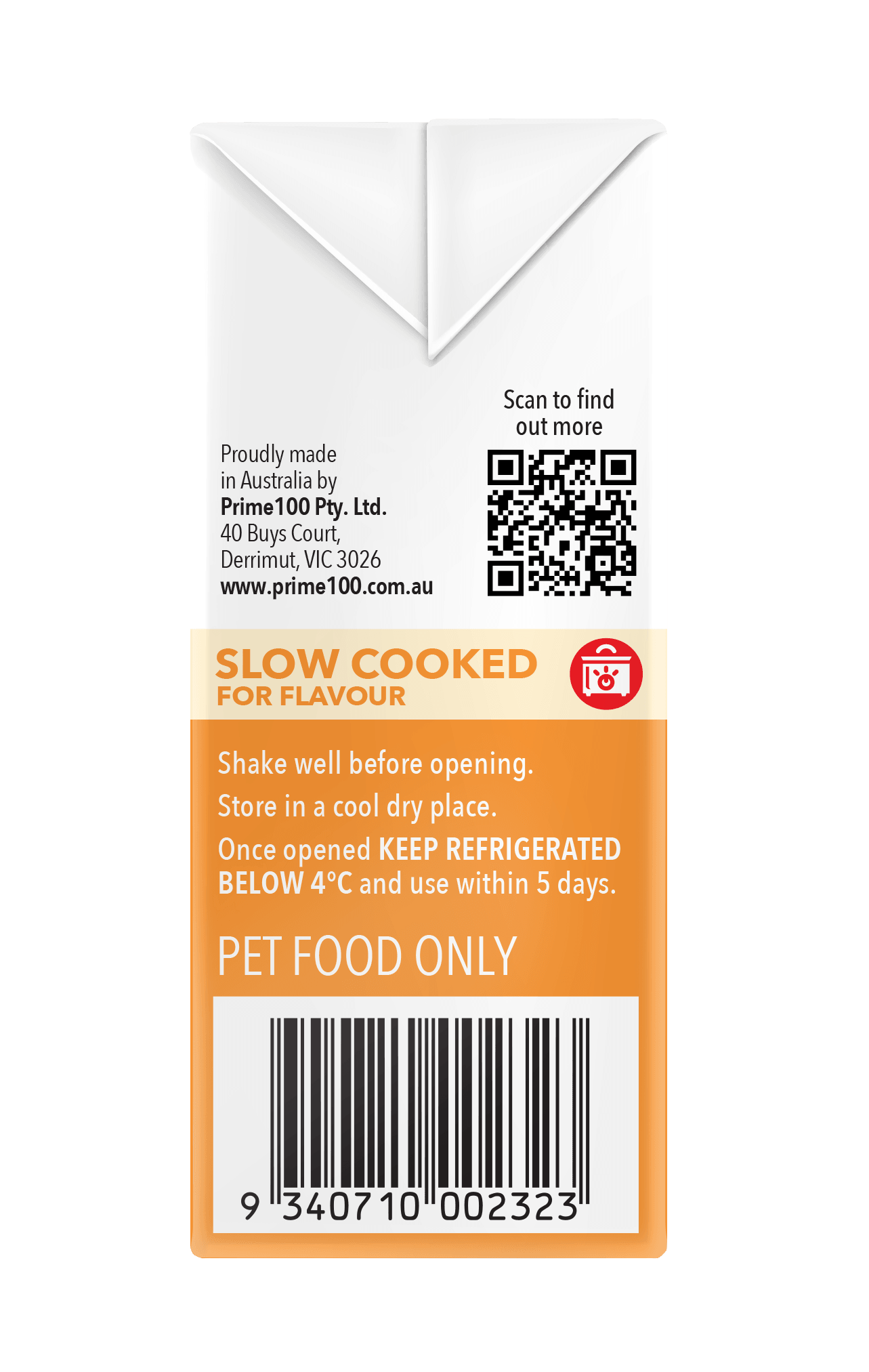 Prime100 – SPD Slow Cooked Chicken & Brown Rice