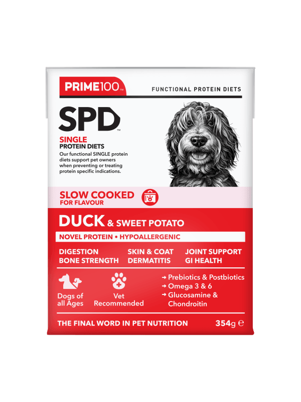 Prime100 – SPD Slow Cooked Duck & Sweet Potato