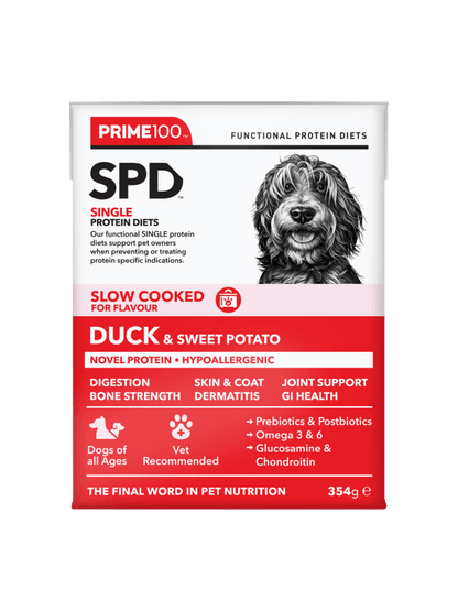 Prime100 – SPD Slow Cooked Duck & Sweet Potato