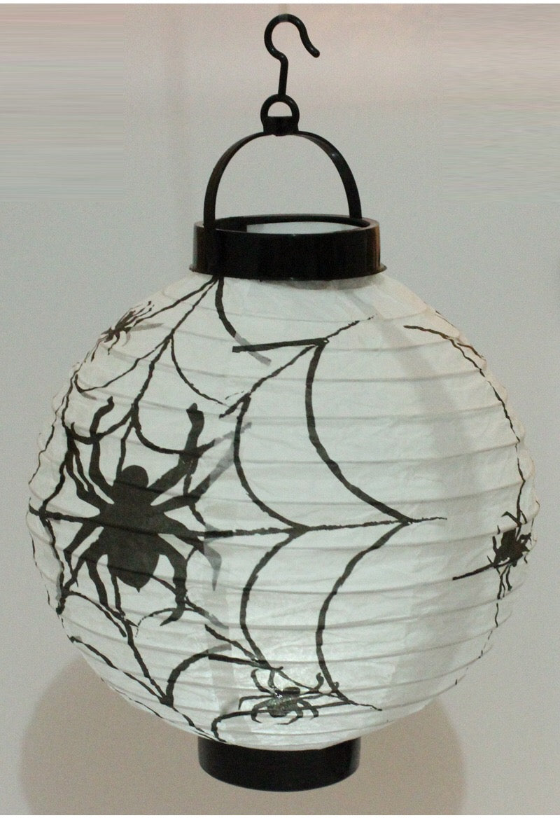 Halloween Handheld Halloween Pumpkin Paper Lantern Hanging Light-Up Pendant 4 pieces set-0