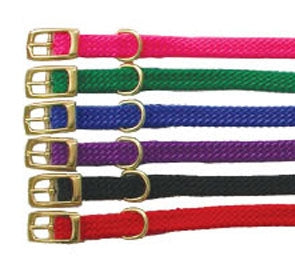 Beau Pets 30cm puppy nylon collar with gold buckle