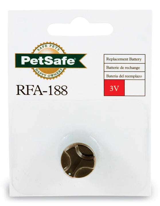 PetSafe RFA-188 replacement battery packaging