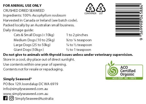 Simply Seaweed – Seaweed Supplement for Dogs Teeth