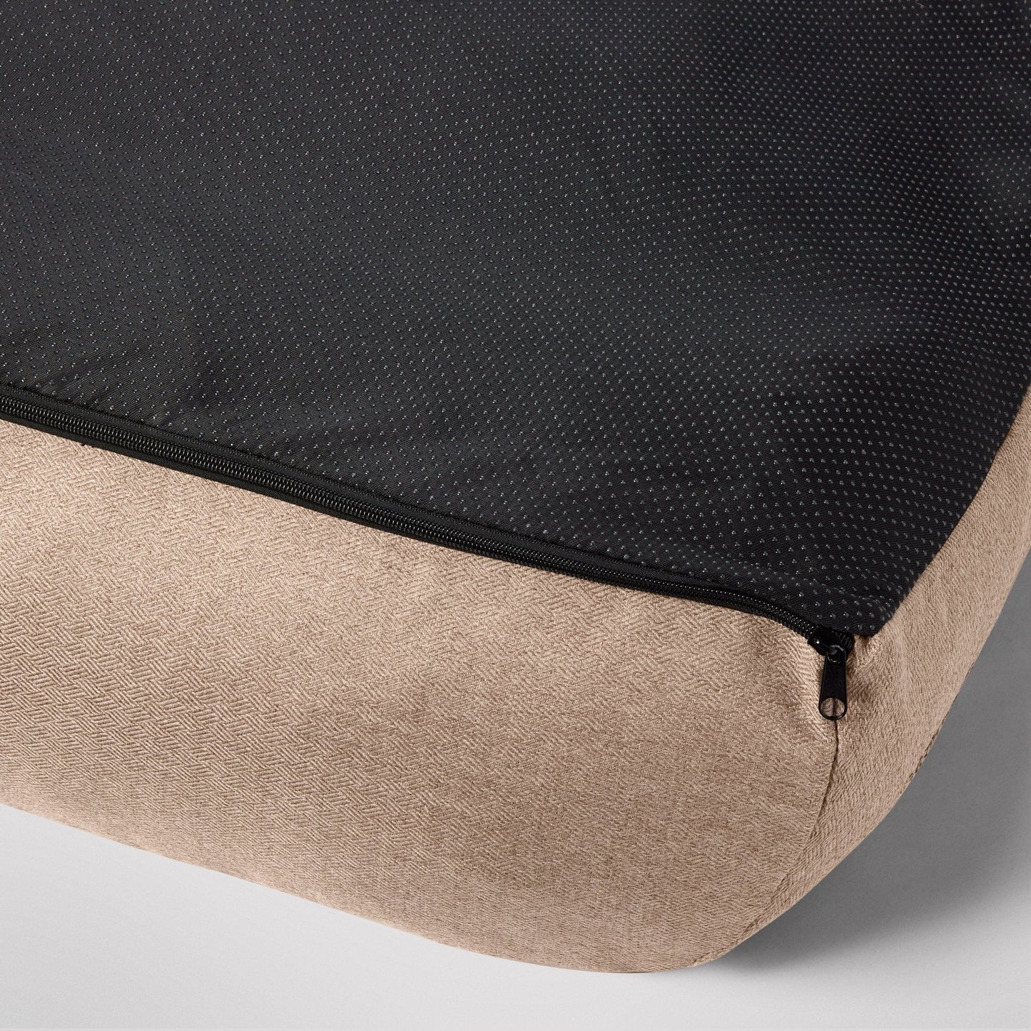 MiniJumbuk Sleep Calm Couch Dog Bed – Fawn Luxury Bolster Bed