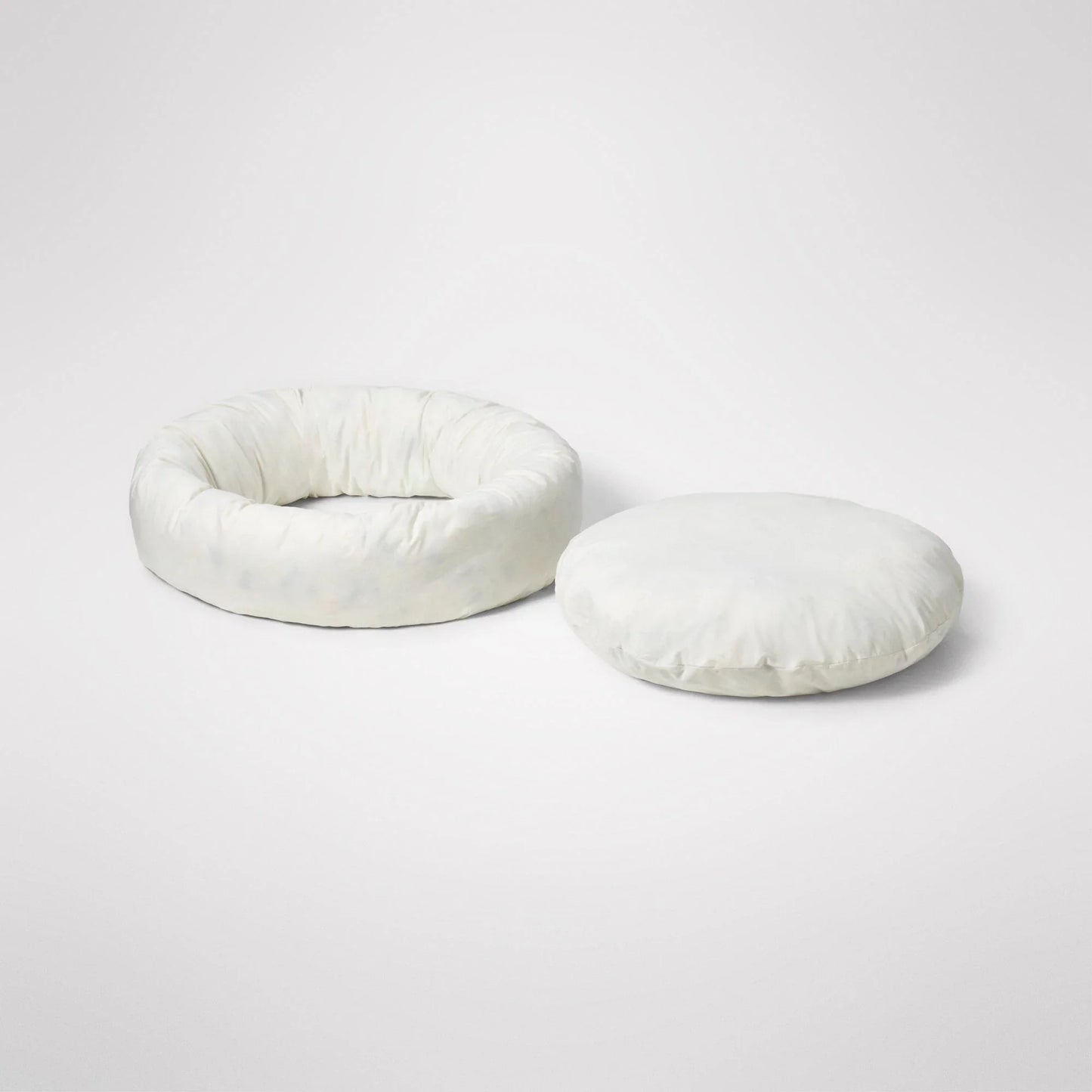 MiniJumbuk Sleep Calm Oasis Dog Bed – Storm Grey Calming Donut Bed