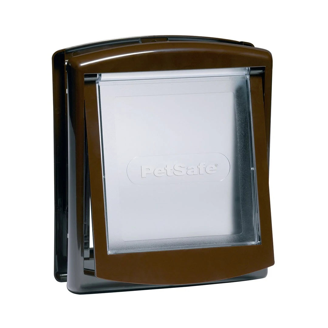 PetSafe Staywell 2-Way Pet Door with dog walking through