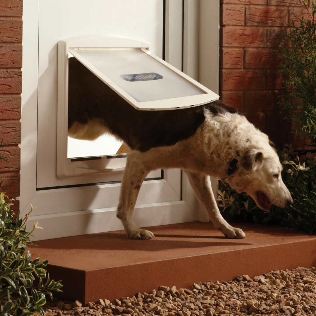PetSafe Staywell 2-Way Pet Door size comparison diagram