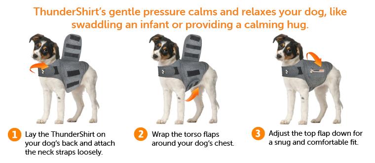 Thundershirt For Dogs - Dog Anxiety Jumper