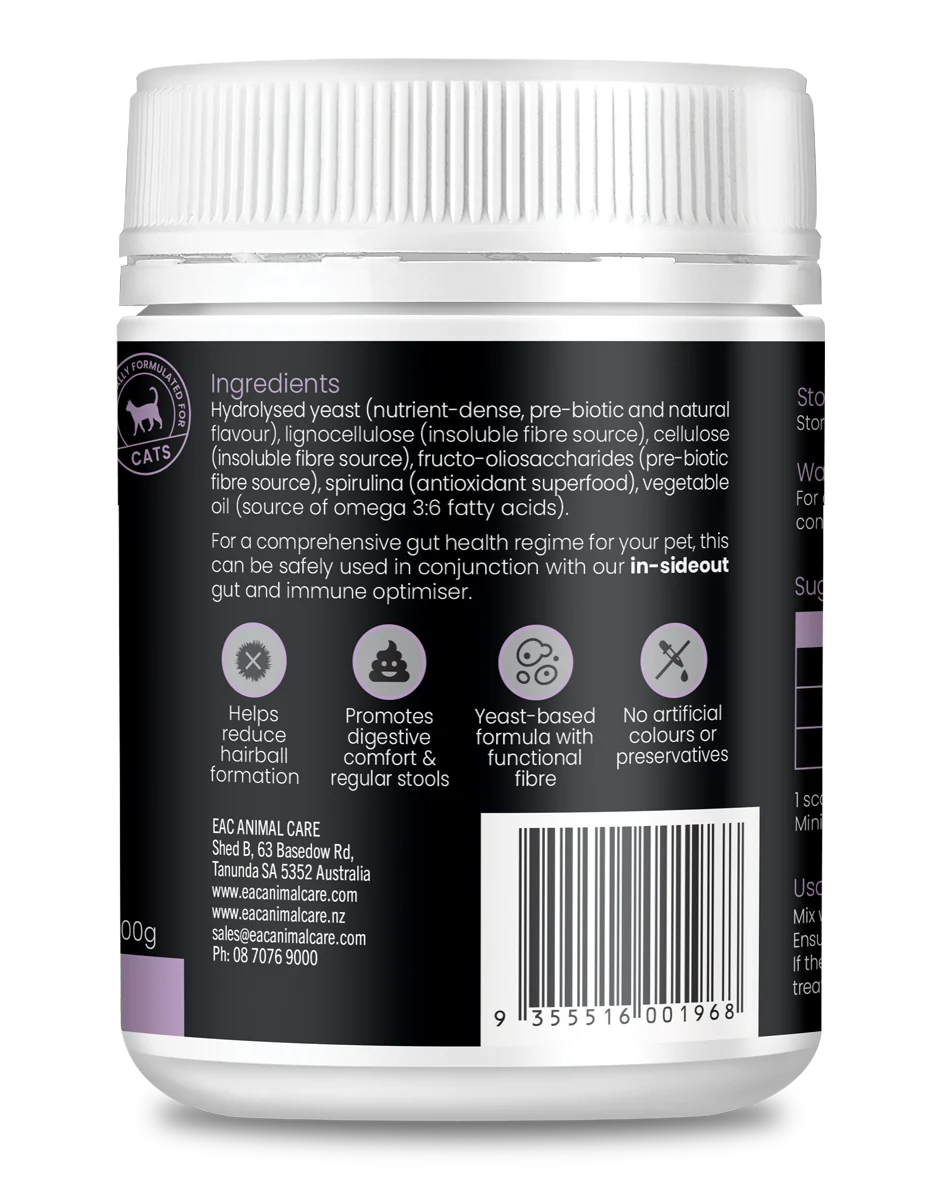 EAC Animal Care – Gut & Furball Minimise Furball Accumulation