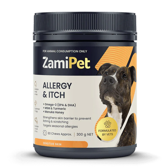ZamiPet Allergy and Itch - Dog Allergy Supplement