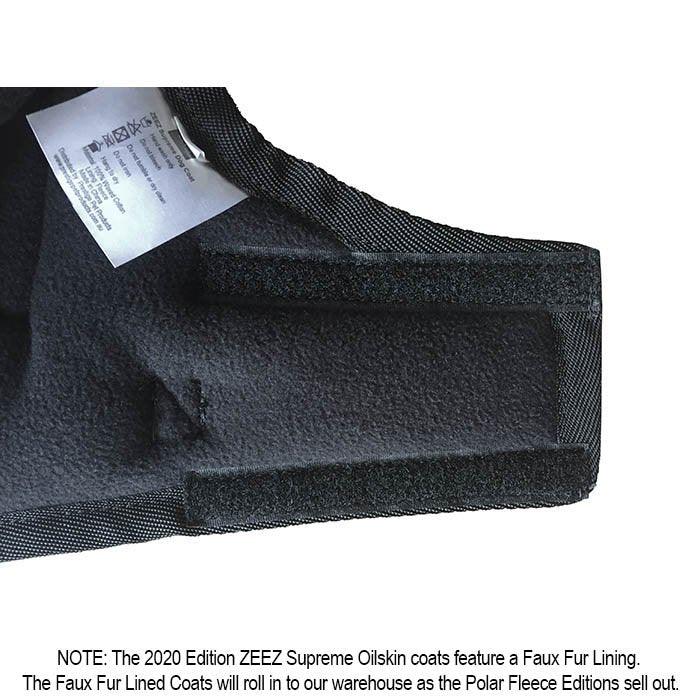 Supreme Waterproof Dog Coat – Oil Skin/Black