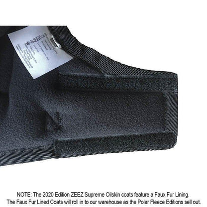 Supreme Waterproof Dog Coat – Oil Skin/Black