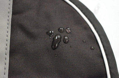 Supreme Waterproof Dog Coat – Oil Skin/Black